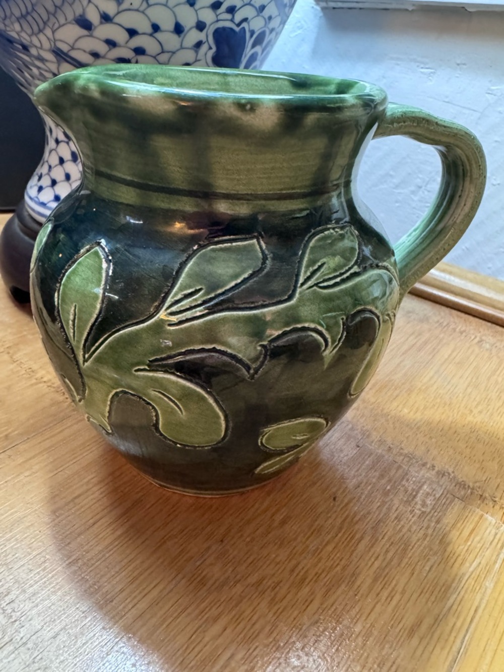 Mancer made in Italy pitcher. Like new, 5 1/2 inches